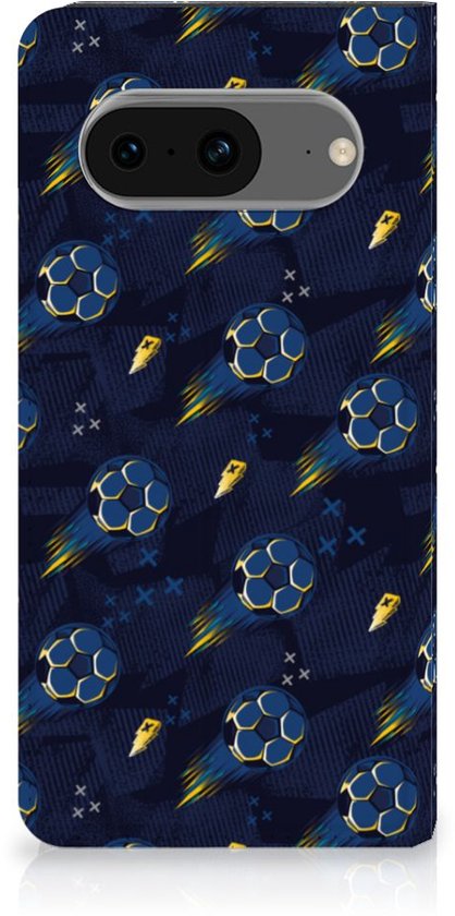 Coque avec aimant adaptée à Google Pixel 8 Voetbal
