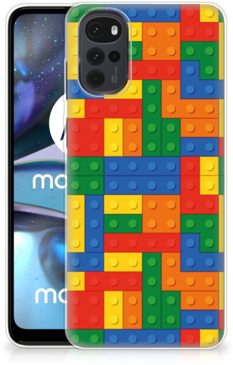 Motorola Moto G22 TPU bumper Blokken