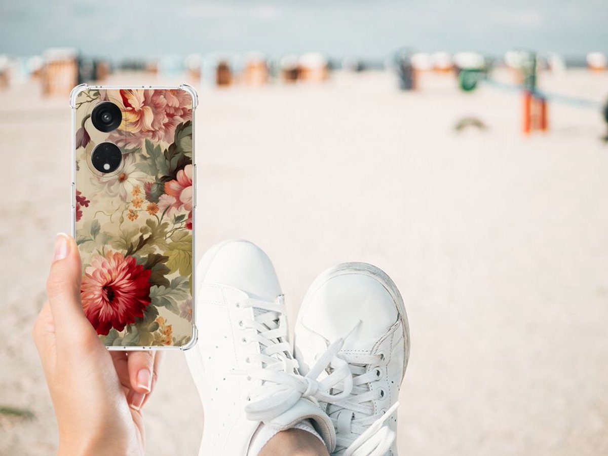 Case voor OPPO Reno8 T 5G Bloemen