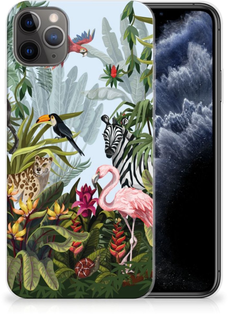 TPU Hoesje voor Apple iPhone 11 Pro Max Jungle