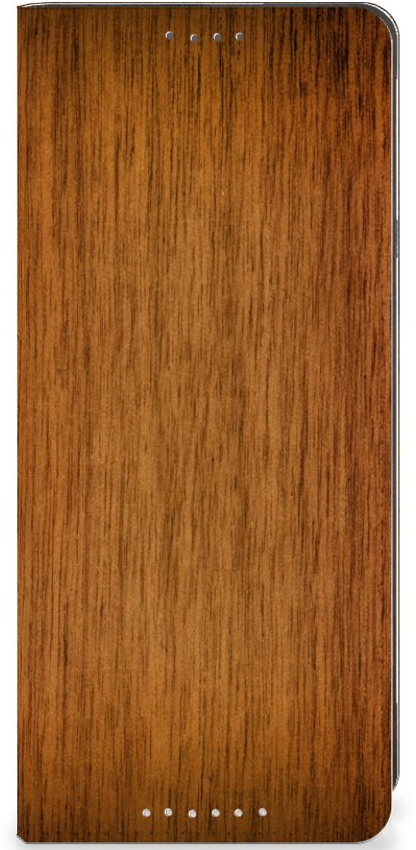Sony Xperia 5 V Book Wallet Case Donker Hout