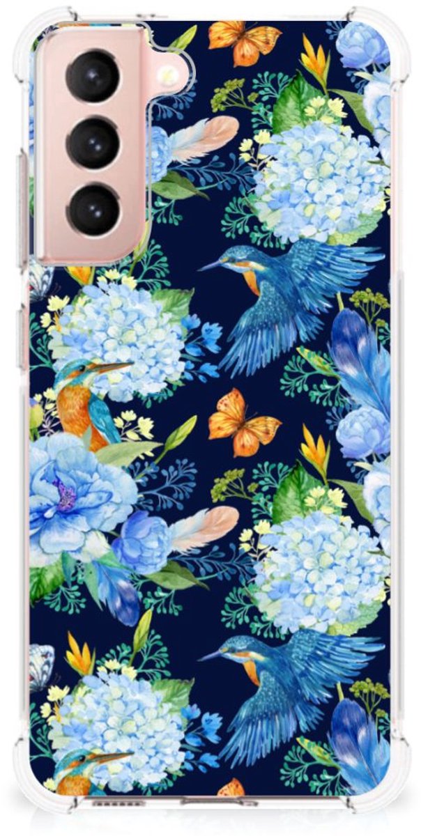 Case Anti-shock voor Samsung Galaxy S21 FE IJsvogel