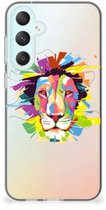 Samsung Galaxy S23 FE Telefoonhoesje met Naam Lion Color