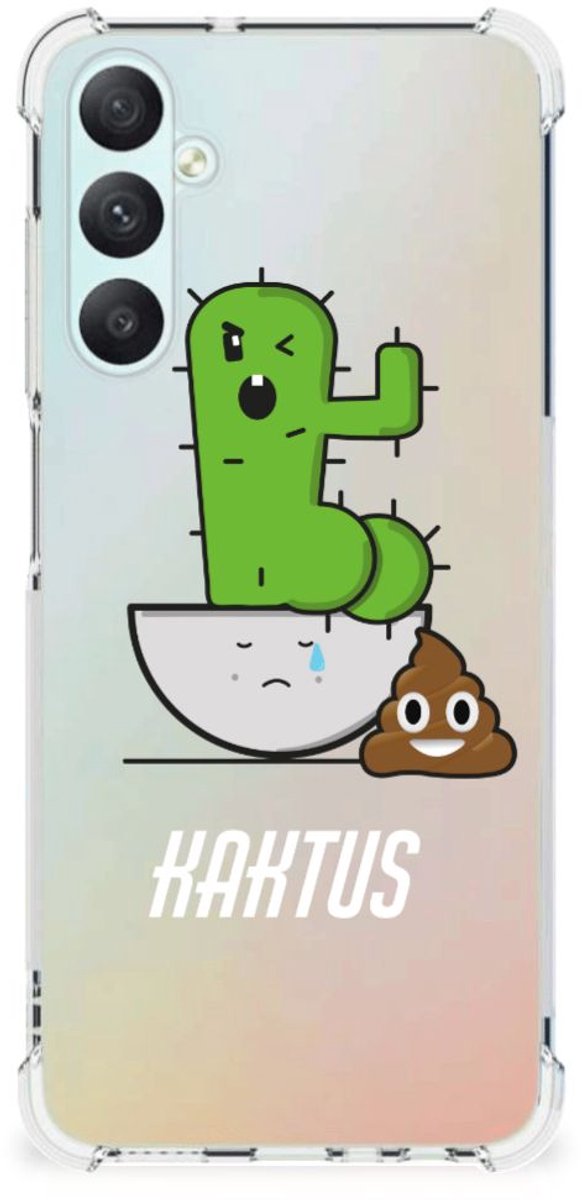 Samsung Galaxy A05s Stevig Bumper Hoesje Cactus Poo