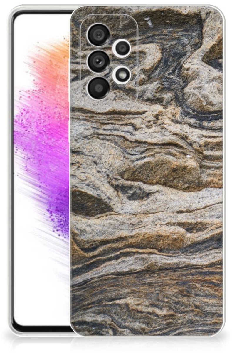 Samsung Galaxy A73 5G TPU Siliconen Hoesje Steen