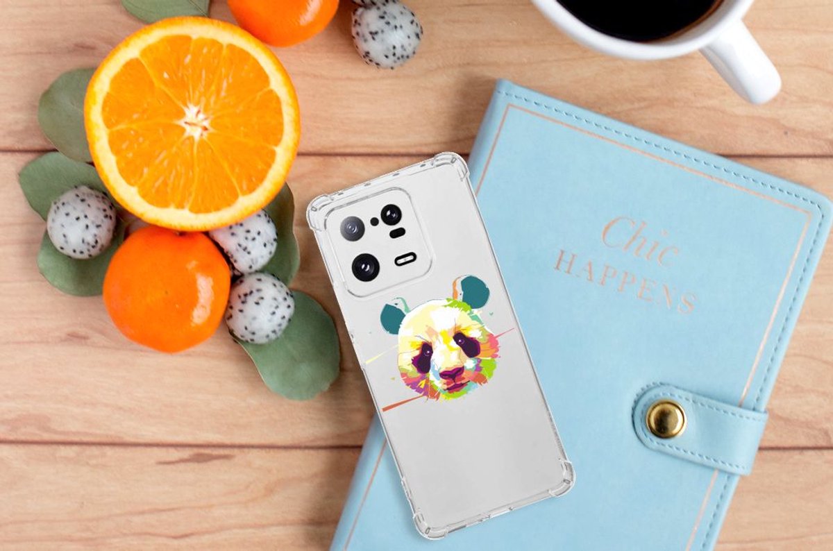 Xiaomi 13 Pro Stevig Bumper Hoesje Panda Color