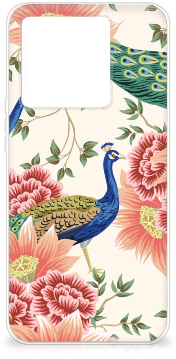 TPU Hoesje voor Xiaomi 13T Pink Peacock