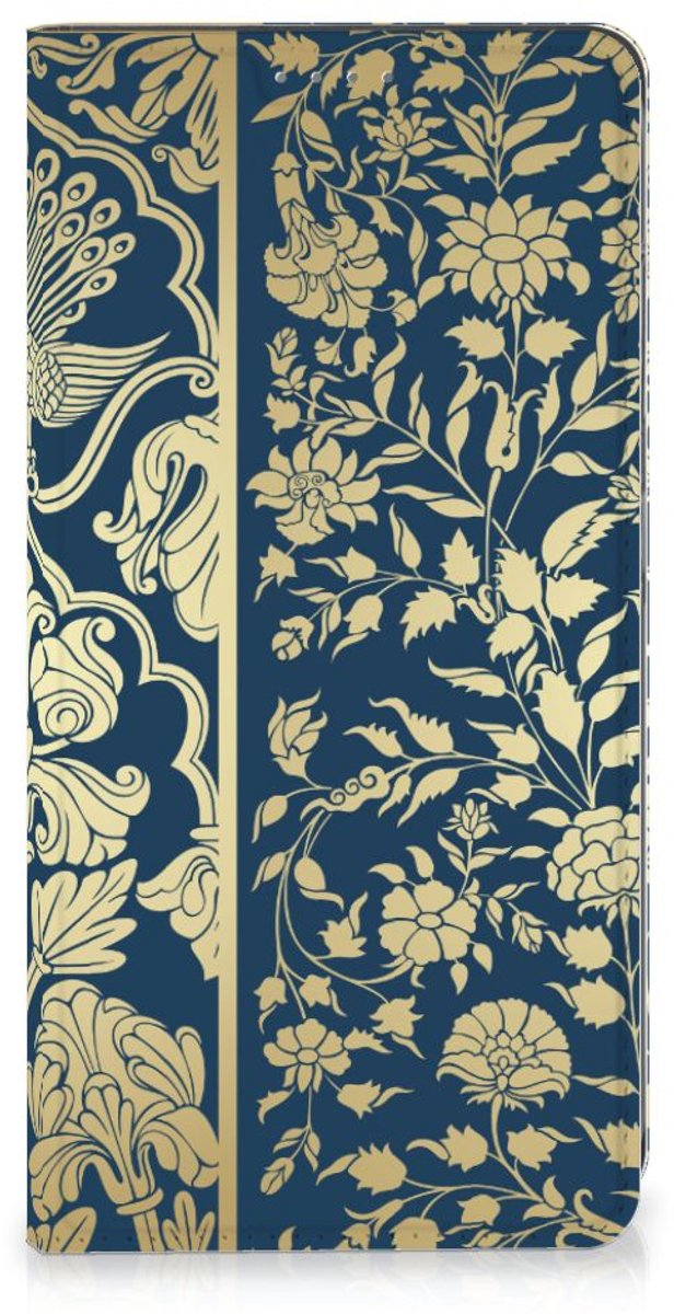 Samsung Galaxy S24 Smart Cover Beige Flowers
