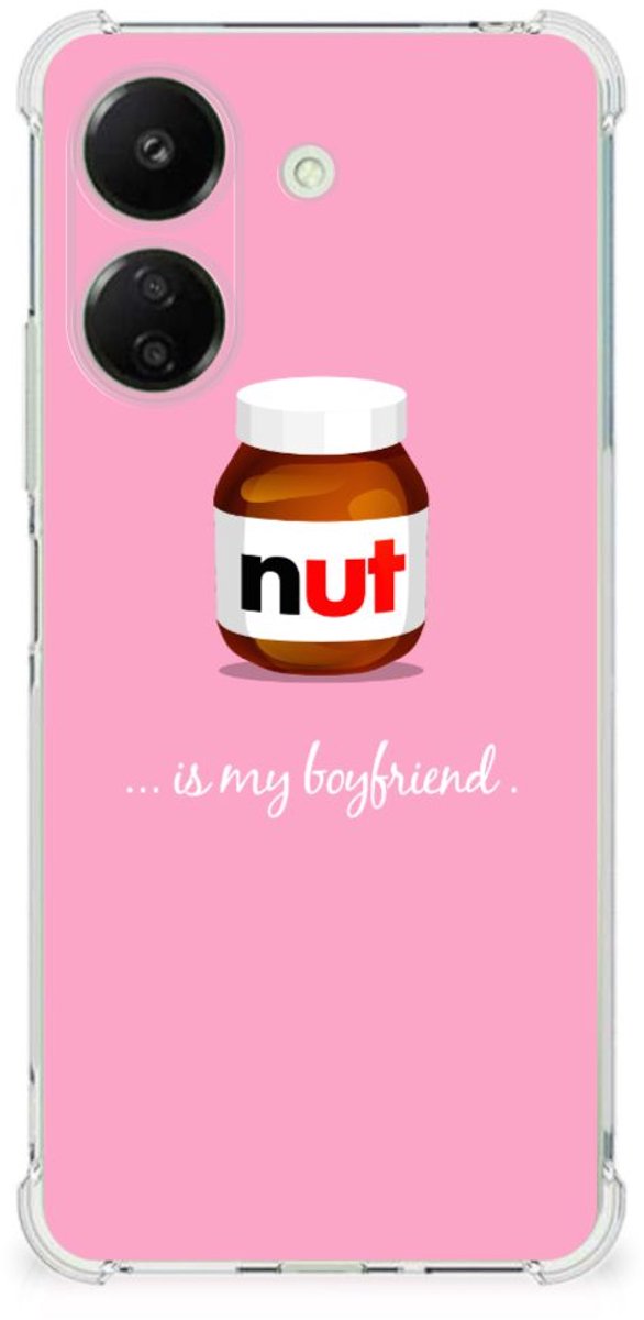 TPU Case Anti-Shock voor Xiaomi Redmi 13C 4G Beschermhoes Nut Boyfriend