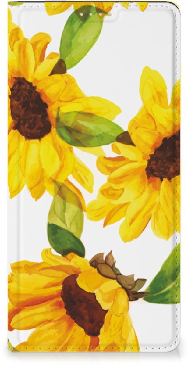 Smart Cover voor OPPO Reno8 T 5G Zonnebloemen
