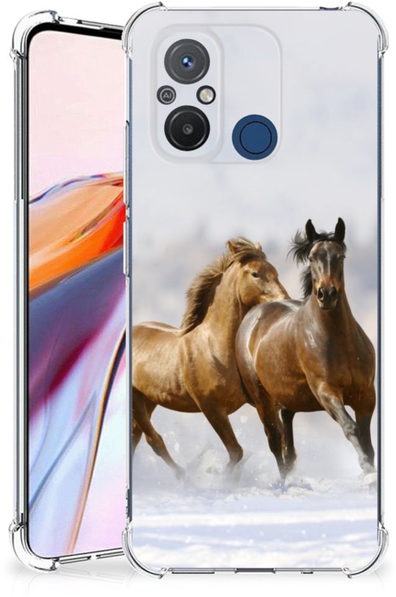 Xiaomi Redmi 12C Case Anti-shock Paarden