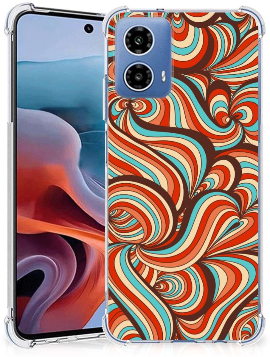 Motorola Moto G34 Back Cover Retro