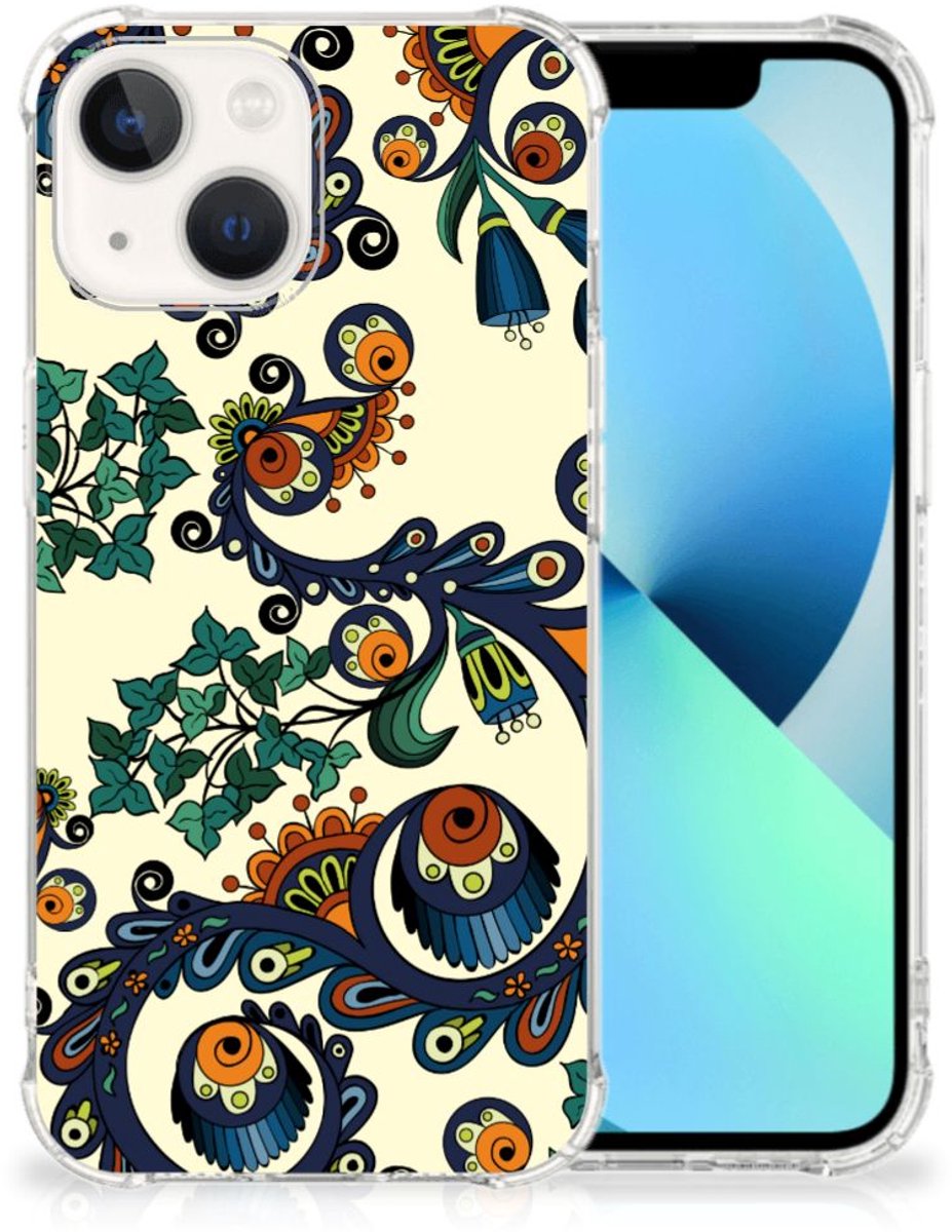 Anti Shock Case iPhone 13 Barok Flower