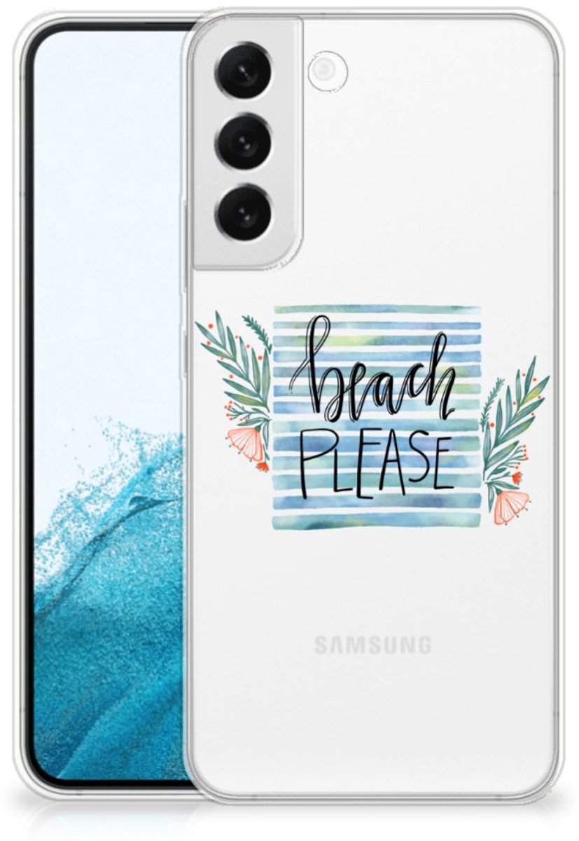 Samsung Galaxy S22 Plus Telefoonhoesje met Naam Boho Beach