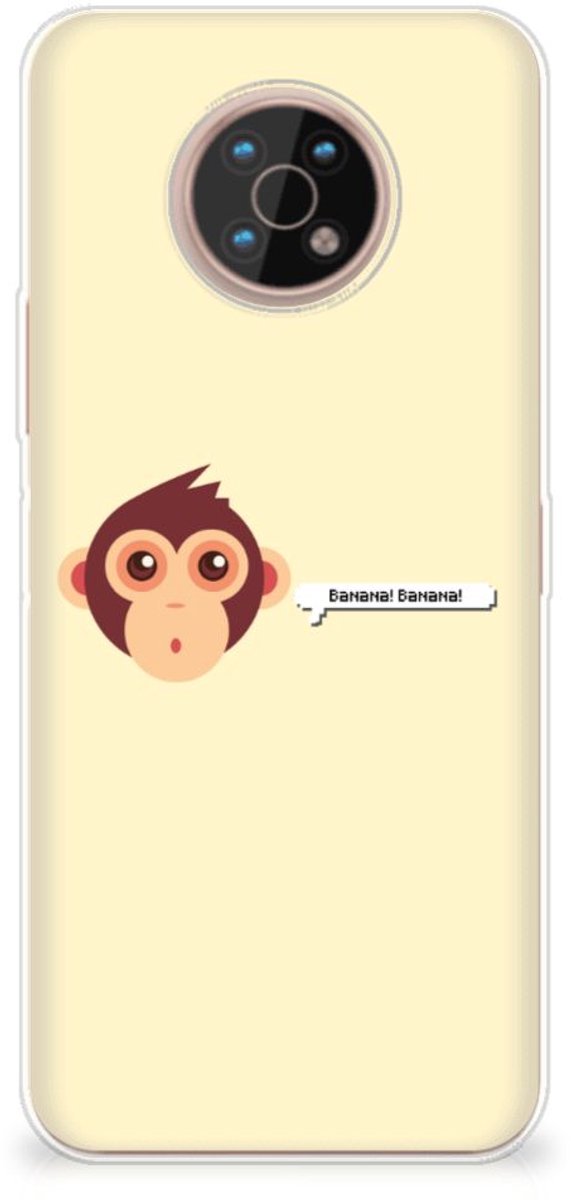 Nokia G50 Telefoonhoesje met Naam Monkey