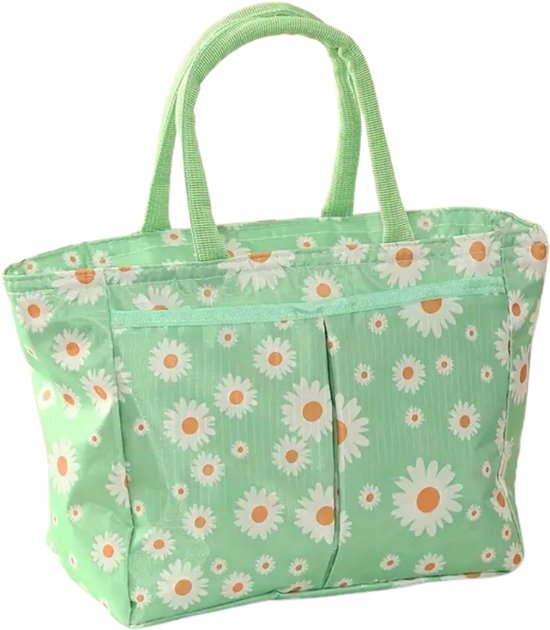 Sac isotherme Nivard - Glacière - Éléments de refroidissement - Glacière - Voiture - Sac à lunch - Plage - Vert