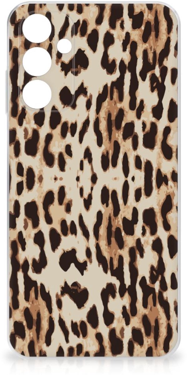 Samsung Galaxy A15 TPU Hoesje Leopard