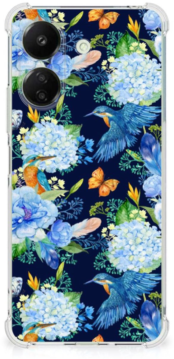 Case Anti-shock voor Xiaomi Redmi 13C 4G IJsvogel