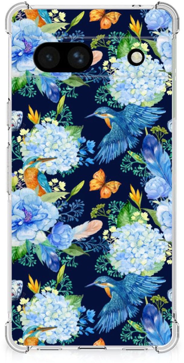 Case Anti-shock voor Google Pixel 7A IJsvogel