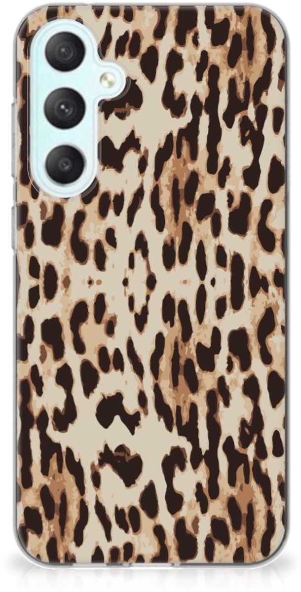 Samsung Galaxy S23 FE TPU Hoesje Leopard