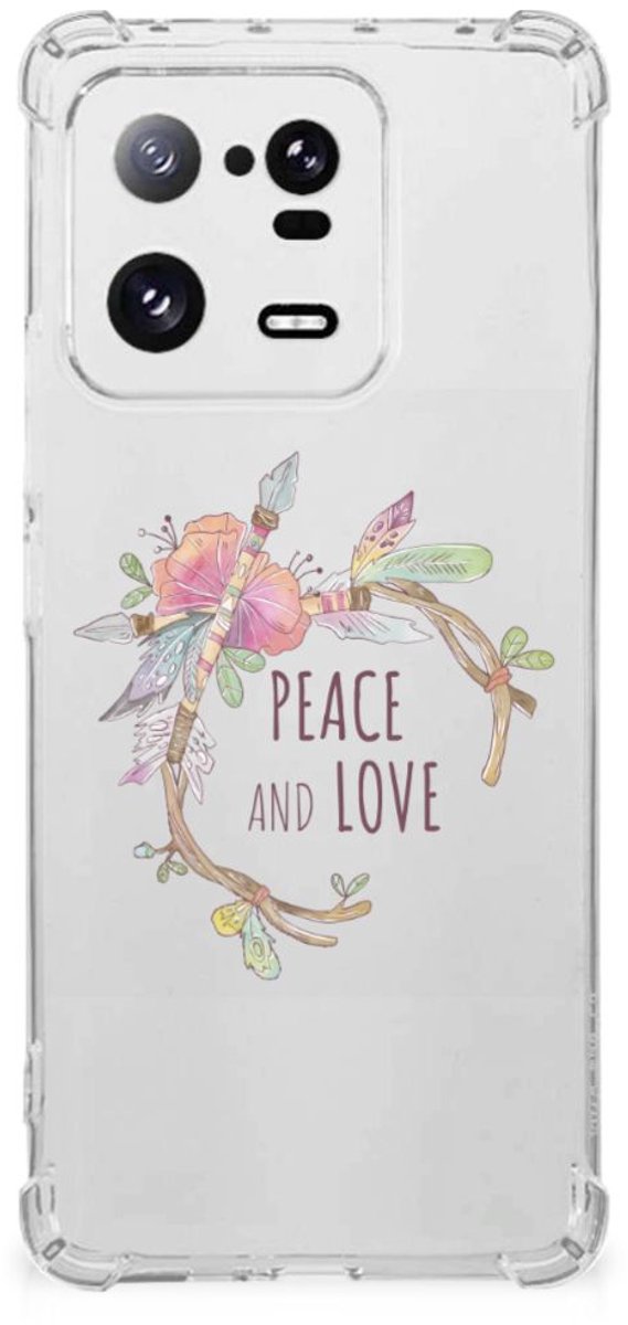 Xiaomi 13 Pro Stevig Bumper Hoesje Boho Text