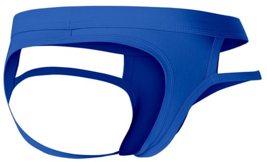 Cut4Men - Jockstrap Web sexy en spandex - Bleu royal - Taille S