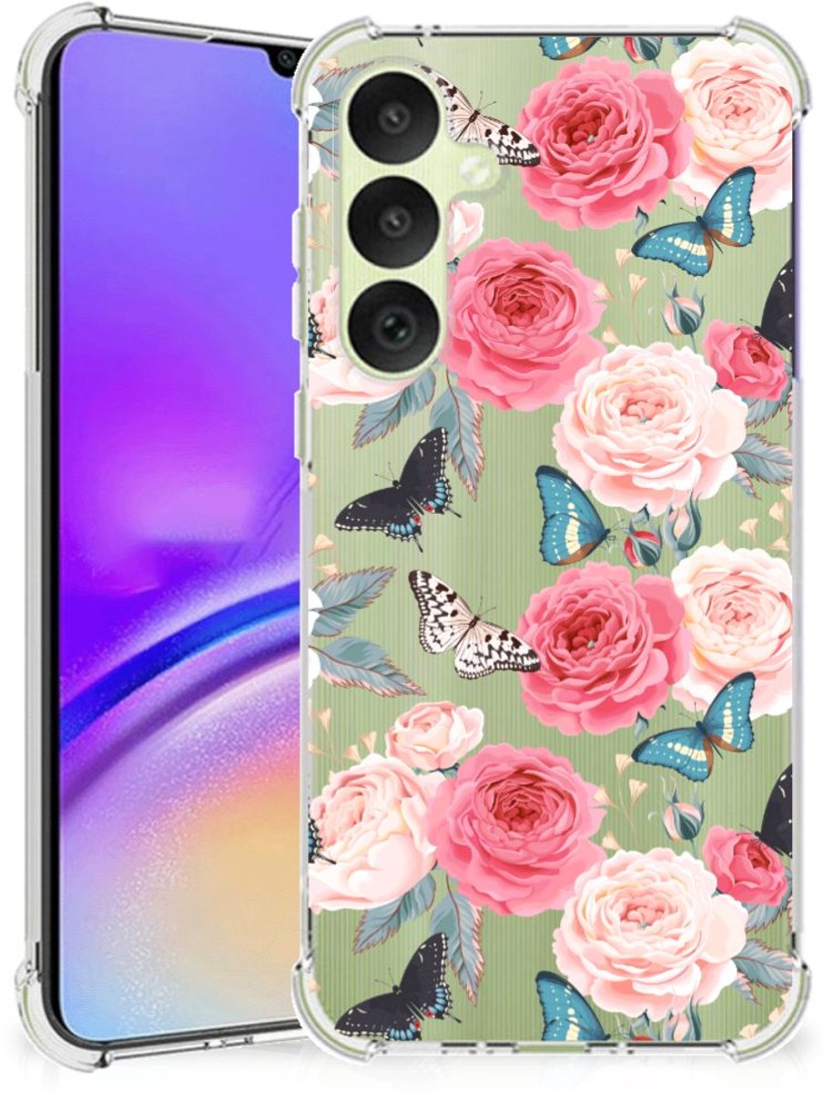Samsung Galaxy A35 Case Butterfly Roses