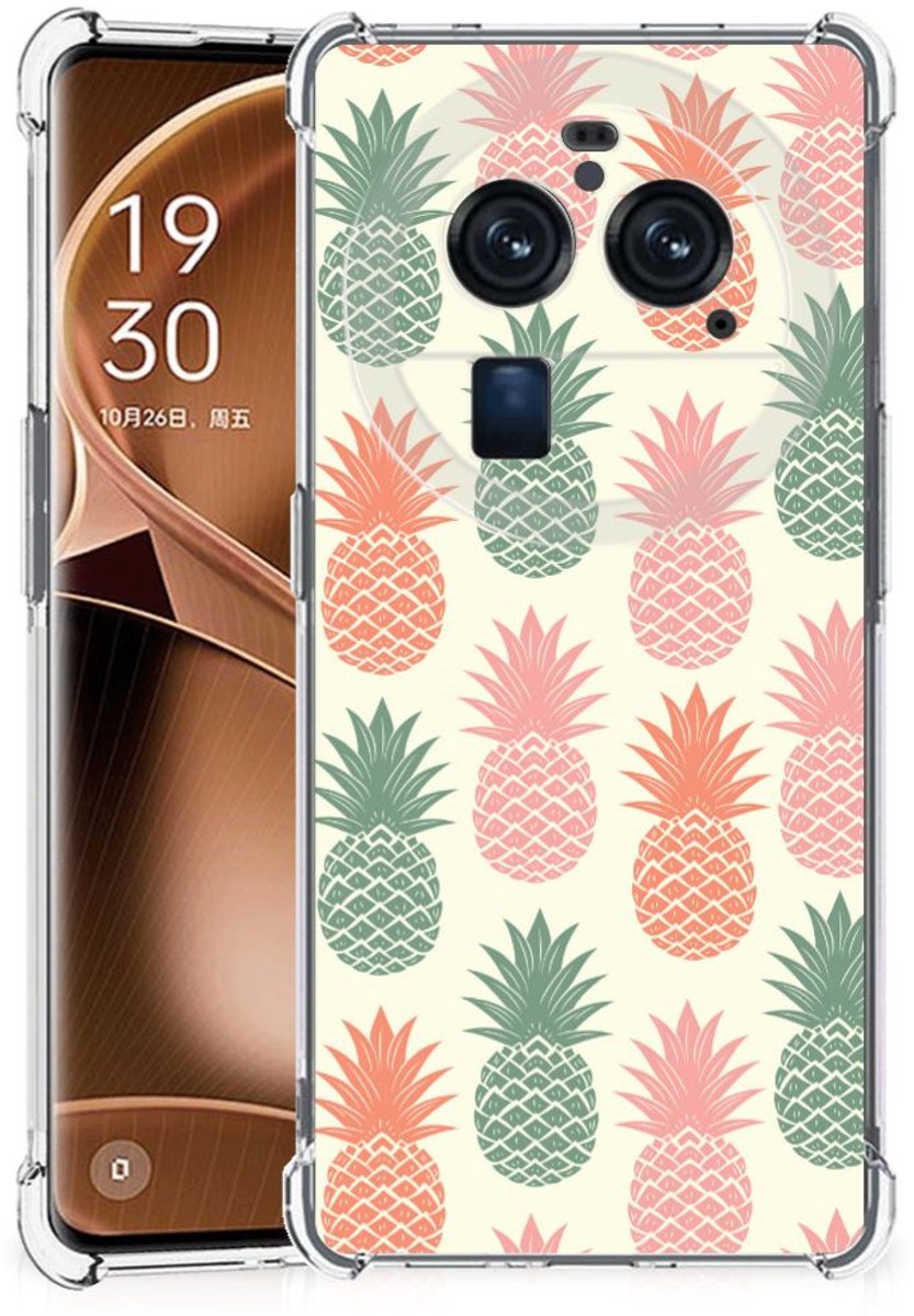 OPPO Find X6 Pro Beschermhoes Ananas