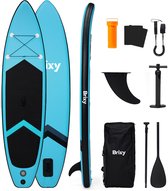 Brixy SUP Board - Opblaasbaar Paddle Board - Complete Set - 320 cm - Max. 150 kg - Turquoise