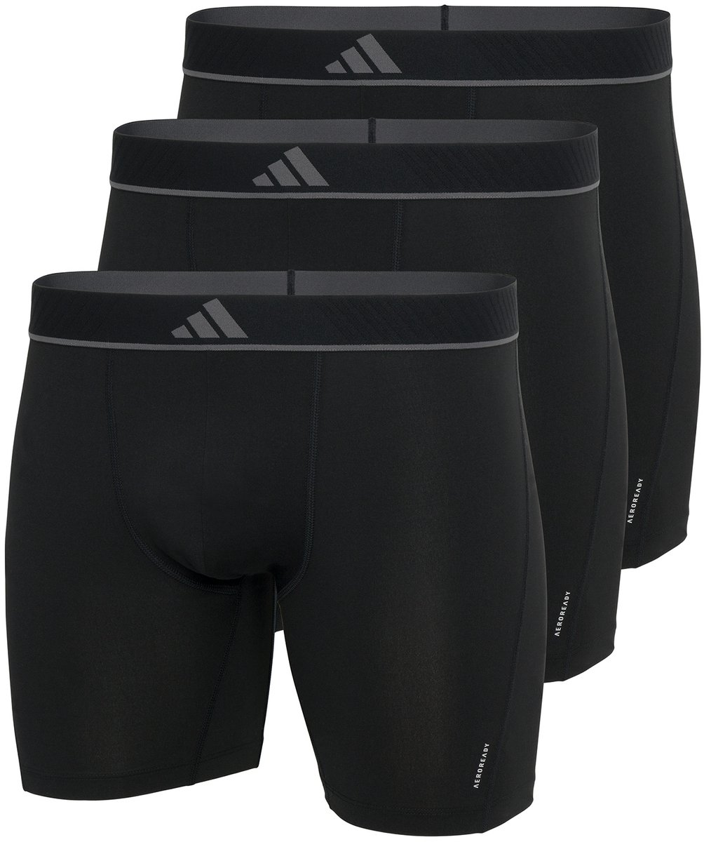 adidas Sportswear 3PK Boxer Brief - Active Micro Flex - Onderbroek Mannen - 3x zwart