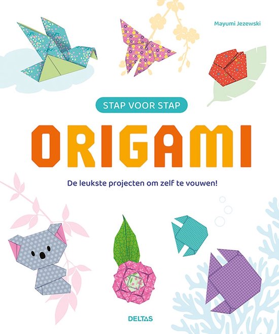 Deltas Stap voor stap Origami - cover