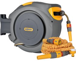Hozelock Auto Reel 25 meter + Superhoze uitrekbare slang 7,5 meter