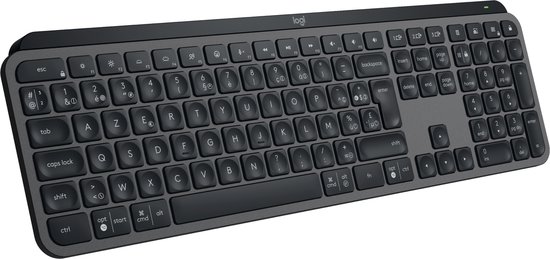 Logitech MX Keys S - Draadloos Toetsenbord - Qwerty - Graphite