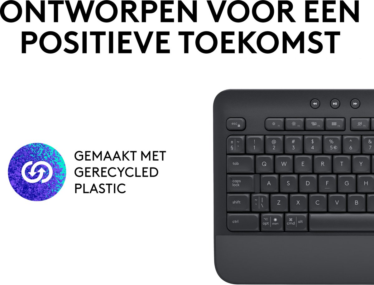 Logitech Signature K650 Draadloos Toetsenbord met Polssteun thumbnail 6