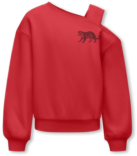 Pull à manches longues KOGSEEMA LIFE LS O-NECK OFFSHLDR CS SWT Filles - Taille 146/152