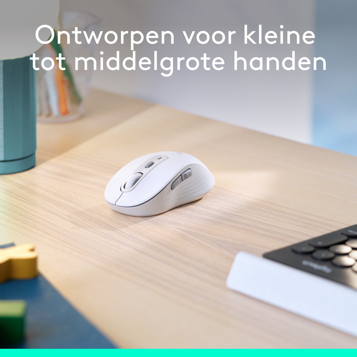 Logitech Signature M650 - Draadloze Muis - Wit thumbnail 3