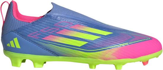 adidas Performance F50 League Veterloze Firm / Multi-Ground Voetbalschoenen Kids - Kinderen - Blauw- 28