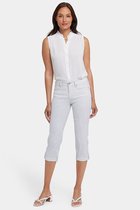 Jeans court droit Marilyn avec revers
