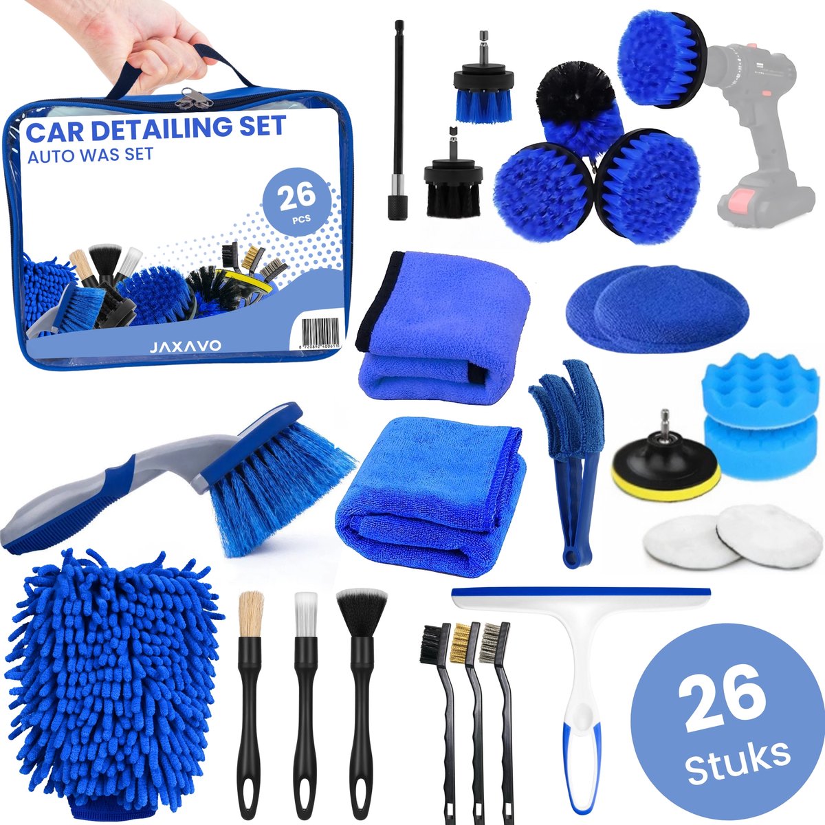 HiNADA 13 Stück Auto Reinigung Pinsel Set, Auto