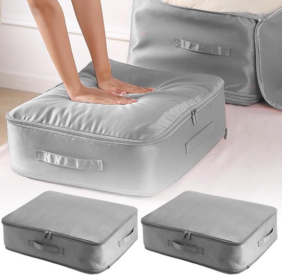 Opbergdoos Voor Onder Het Bed, 3 Stuks, Met Deksel