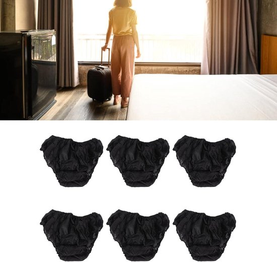 50 Stuks Wegwerp Ondergoed voor Vrouwen/Mannen - Extra Zachte Incontinentie Briefs - Wax, Reizen, Sport Panties - Groot Kleur: wit