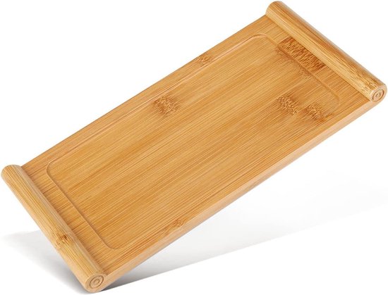 Casa Moro HT400 HT400 Houten dienblad, rechthoekig, met draaggreep, boho chic, serveerplaat van massief hout, mango, dienblad, beddienblad Casa Moro HT400 HT400 Houten dienblad, rechthoekig, met draaggreep, boho chic, serveerplaat van massief hout, mango, dienblad, beddienblad