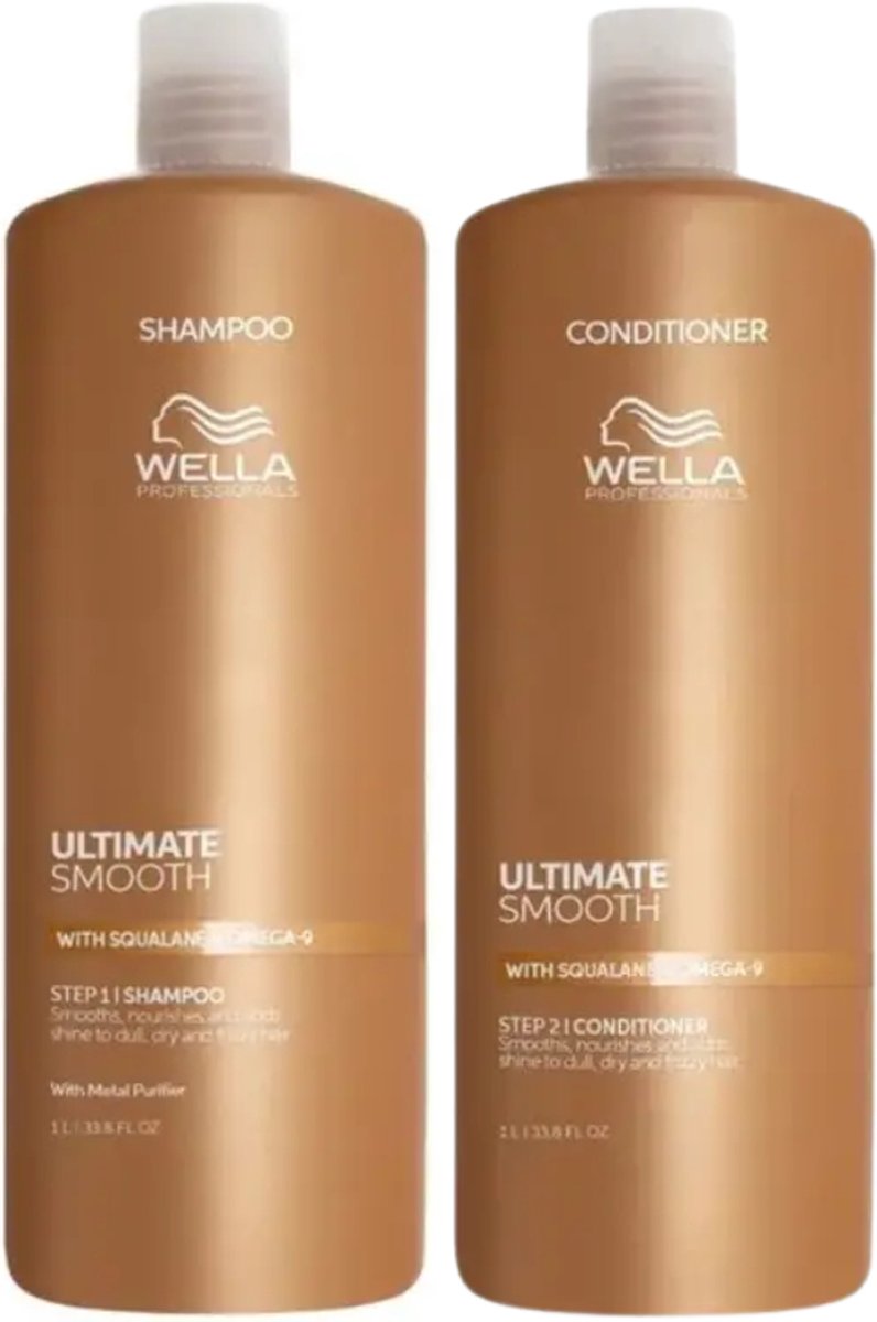 Wella Professionals Ultimate Smooth Liter Set - 2x1000ml