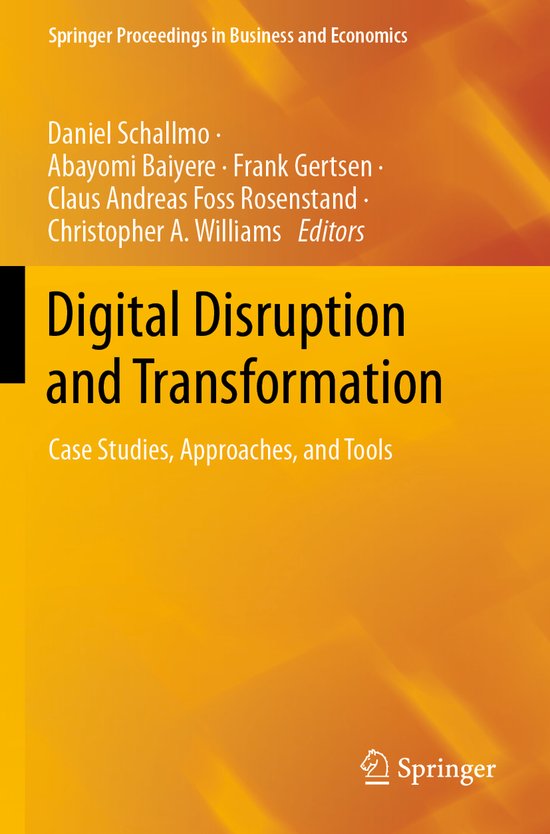 Springer Proceedings in Business and Economics- Digital Disr ... - cover