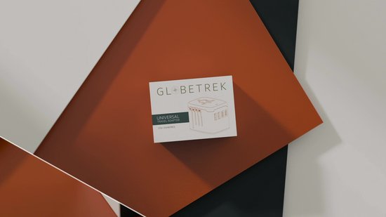 GlobeTrek® Wereldstekker - Reisstekker - Fast Charging - 2 USB-C & 2 USB-A - Universele Wereldstekker voor 170+ Landen: Amerika (USA), Engeland (UK), Australië, Zuid Amerika, Azië, Afrika, Europa - Wereldstekkers - Zwart