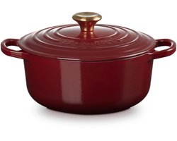 Le Creuset Gietijzeren ronde braadpan Rhône 22cm 3,3l