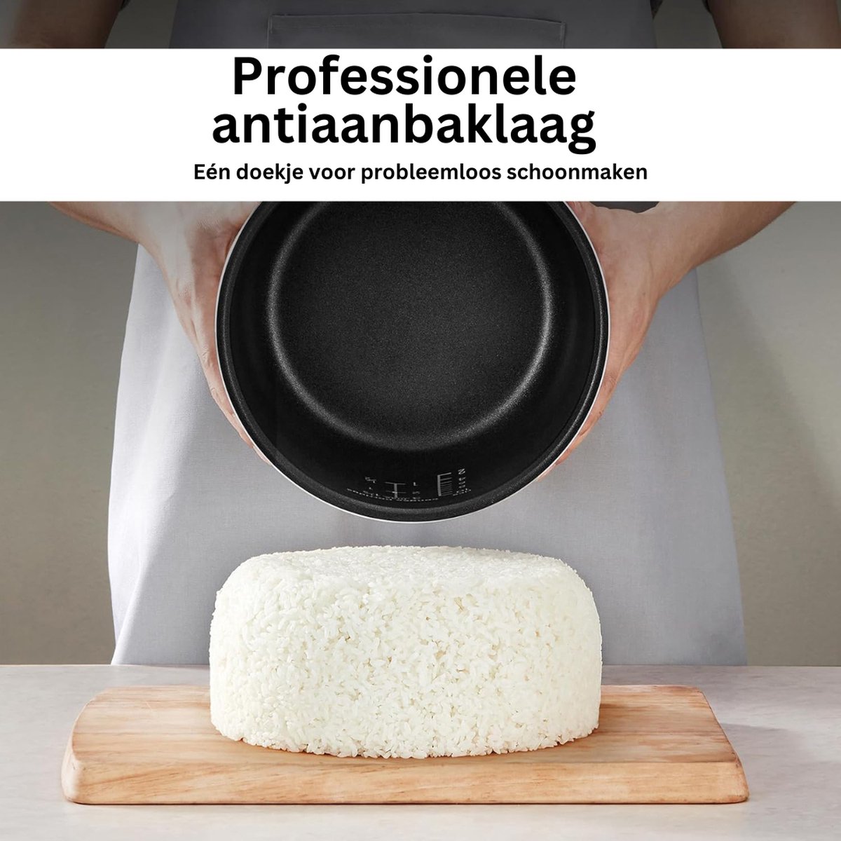 DailySupplies® Slowcooker met Timer - Keramische Binnenpan - Hotpot - Zwart met Zilver – foto 2
