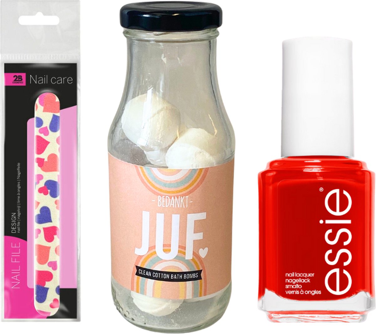 Goedkoopste Essie Bedankt lieve juf | Cadeauset