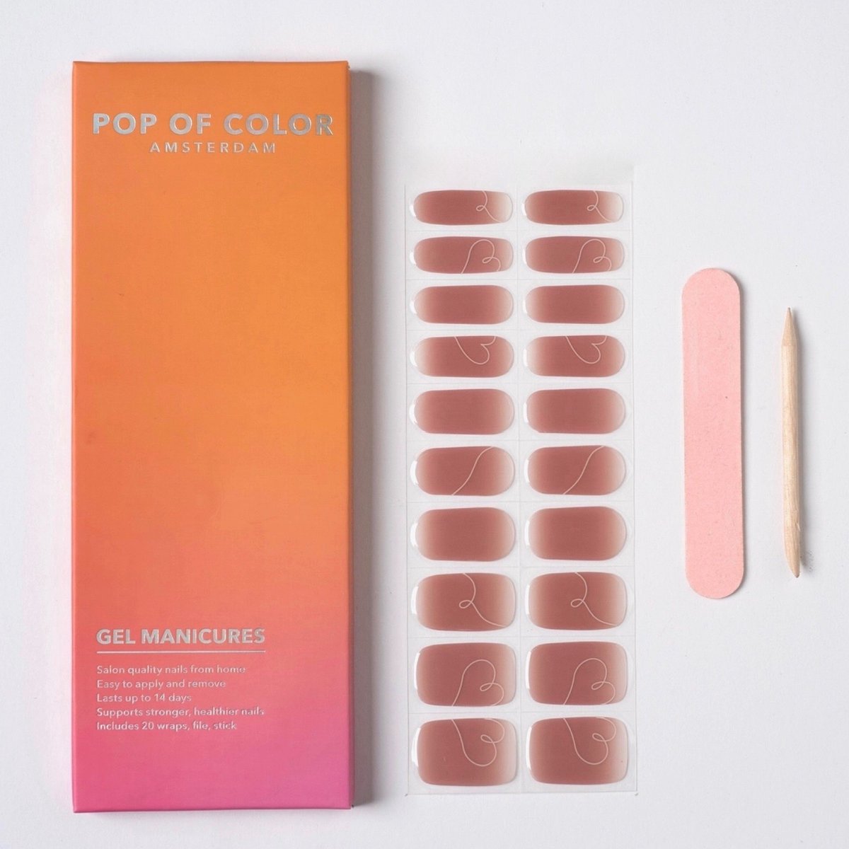 Goedkoopste Pop of Color Amsterdam – Name Crazy in Love – Color Balayage Heart Nail Art – Gel Nail Wraps – Gel Manicures – Gellak Stickers – Nagelstickers – Gel Nagel Stickers – Nail Wraps – Nagel Stickers – Nagel Wraps – Nail Stickers – popof