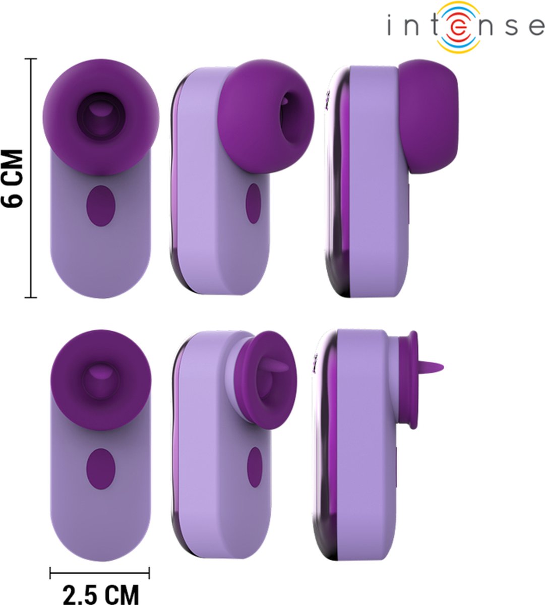 INTENSE - SABRINA CLIT STIMULATOR PURPLE